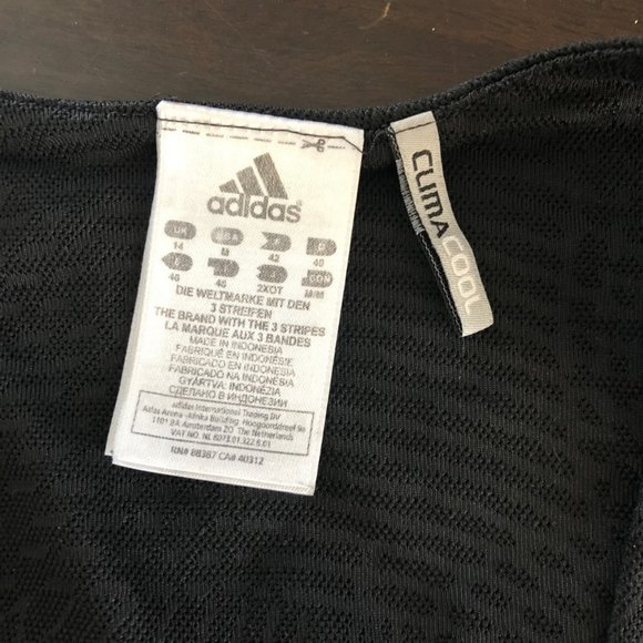 2/$20 DEAL Adidas Climacool M Black Workout Training Tank - Picture 7 of 7